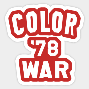 Fear Street Sunnyvale Color War '78 T-Shirt Sticker